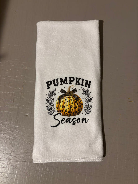 Fall hand towel