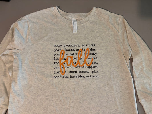 Fall Long Sleeve