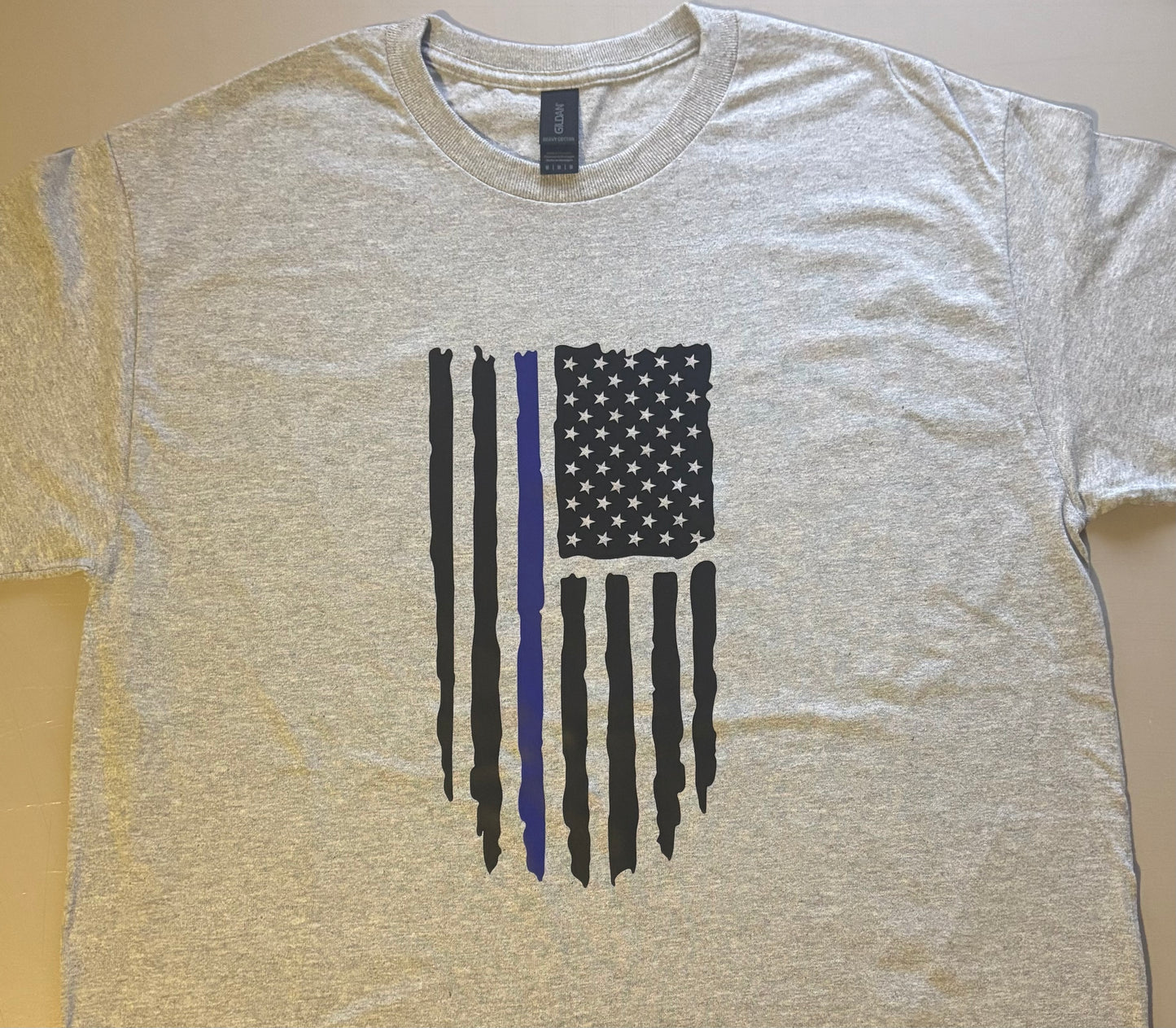 Blue line flag