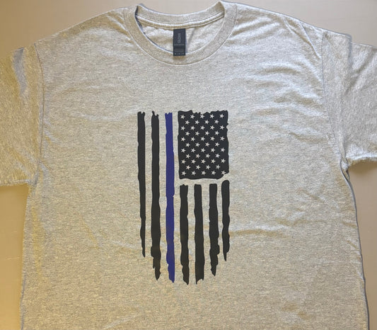 Blue line flag